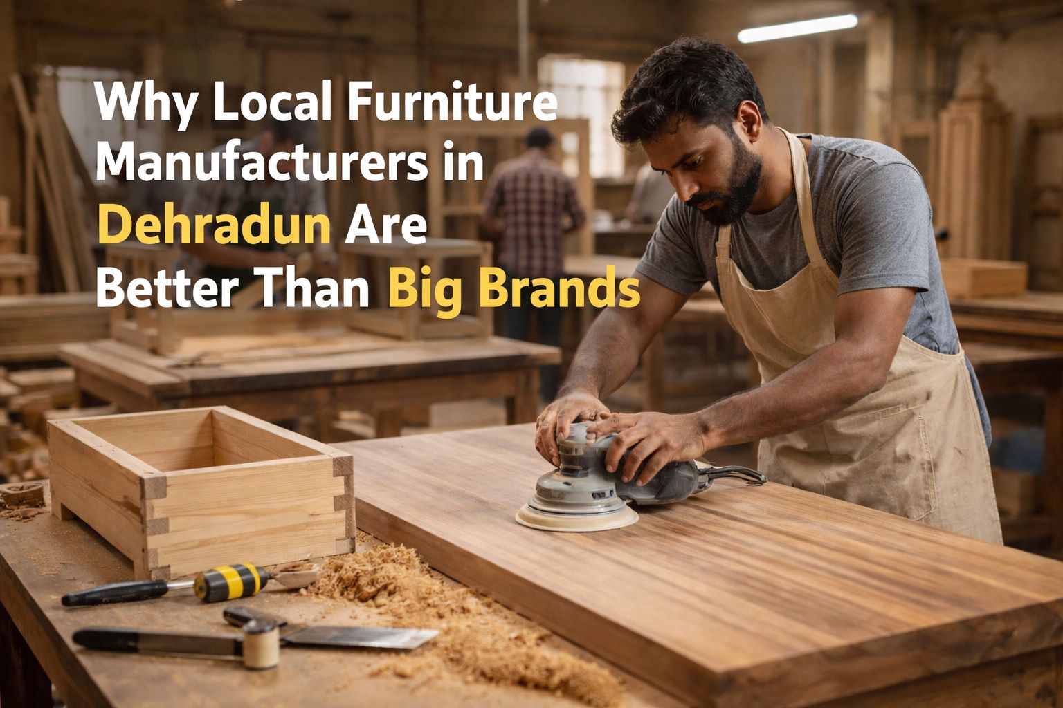 Why Local Furniture Manufacturers in Dehradun Are Better Than Big Brands